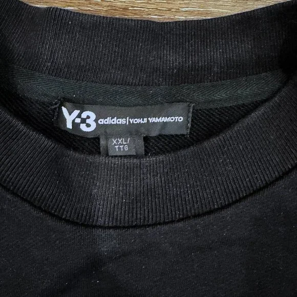 Men's Y-3 sweatshirt Signature Logo - xxl